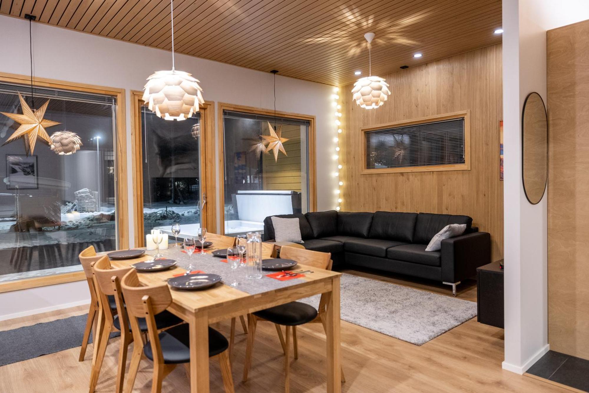 Villa Blueberry Rovaniemi Bagian luar foto