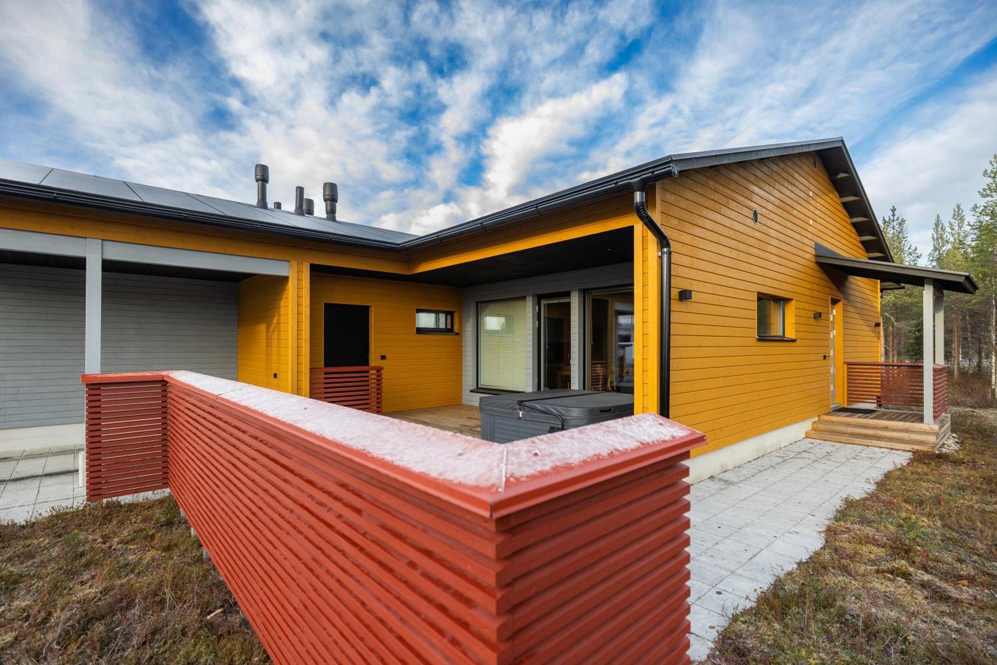 Villa Blueberry Rovaniemi Bagian luar foto